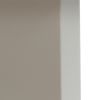 21" Gray Faux Leather USB Table Lamp With White Shade