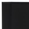 12" Gold Ceramic Table Lamp With Black Shade