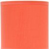 10" Orange Ceramic Round Table Lamp With Orange Drum Shade