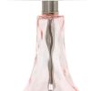23" Rose And Silver Glass And Metal Round Table Lamp With White Drum Shade