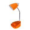 19" Orange USB Table Lamp