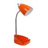 19" Orange Table Lamp