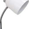 19" White Table Lamp