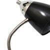 20" Black Swing Arm Table Lamp