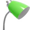 19" Green Swing Arm USB Table Lamp