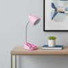 19" Pink Swing Arm USB Table Lamp