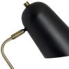 24" Antiqued Brass Metal Table Lamp