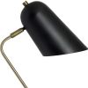 24" Antiqued Brass Metal Table Lamp