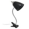 18" Black Swing Arm Table Lamp