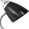 18" Black Swing Arm Table Lamp LED