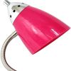 18" Pink Swing Arm Table Lamp LED