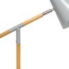 16" Gray Metal Table Lamp