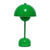 12" Green Metal Table Lamp