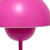 12" Hot Pink Metal Table Lamp