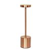 13" Copper Metal Table Lamp