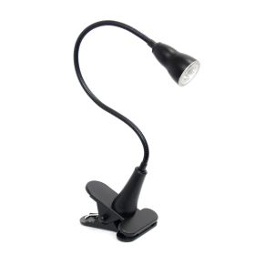 23" Black Swing Arm Table Lamp