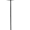 Black Iron Ceiling Light With Black Shades