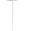 White Hemp Ceiling Light With White Shades