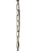 Antiqued Brass Clear And Black Sphere Three Light Iron Ceiling Light With Antiqued Brass Shades