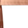 Copper Kitchen Island Two Light Metal Ceiling Light