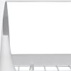 White Kitchen Island Two Light Metal Ceiling Light