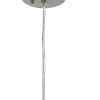 Clear Natural And Silver Sphere Glass Ceiling Light With Clear And Natural Shades