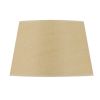 Tan Linen Plain Drum Lamp Shade