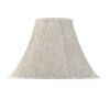 Light Gray Linen Plain Bell Lamp Shade