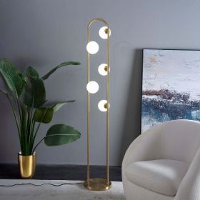 Modern Floor Lamp for Living Room, Artema Floor Lamp with WHITE, Tall Corner Lamp for Bedroom & Office Lighting