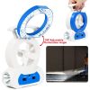 Desk Cooling Fan w/180Â°Adjustable LED Lamp Baby Stroller Fan Emergency Flashlight Torch