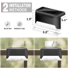8/16/32 solar outdoor deck lights, garden lights, atmosphere lights, LED walk lights, light source control, suitable for balconies, terraces
